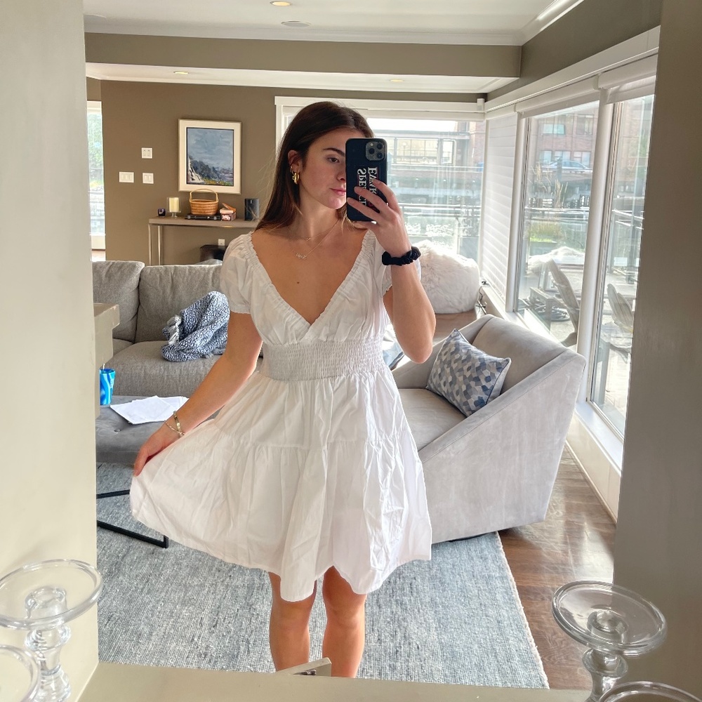 White PepperMayo Dress, 10